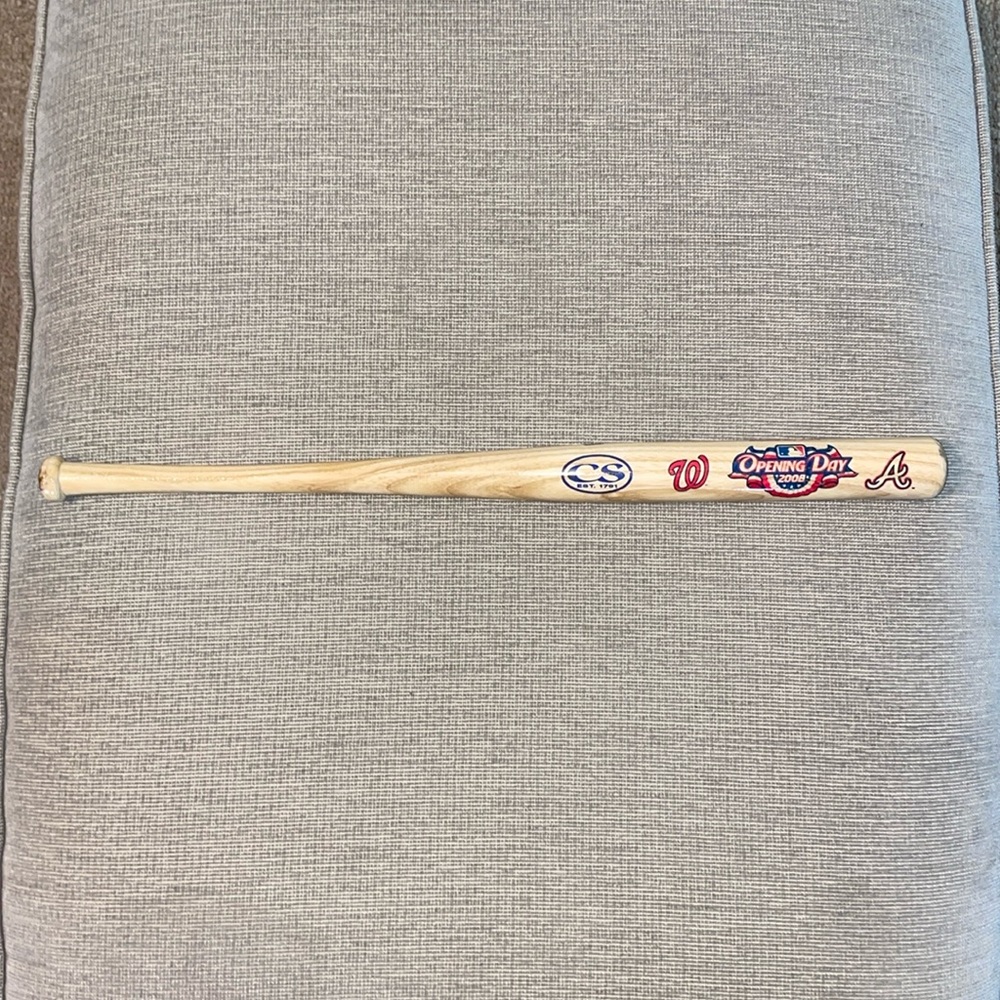 Washington Nationals 2008 Inaugural Game Mini Bat